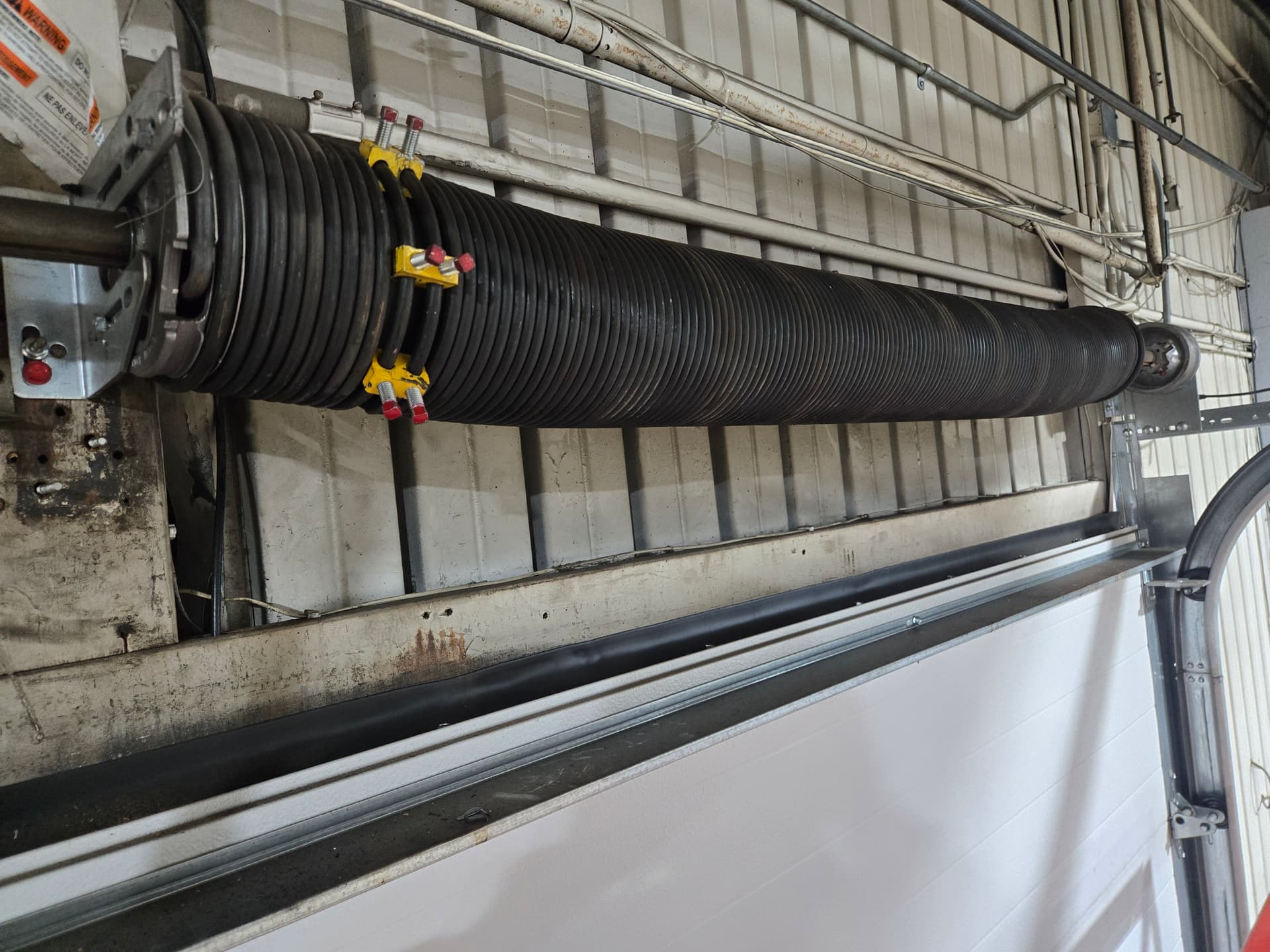 Gallery photos for Commercial Garage Door Spring Replacement Success: Image #1