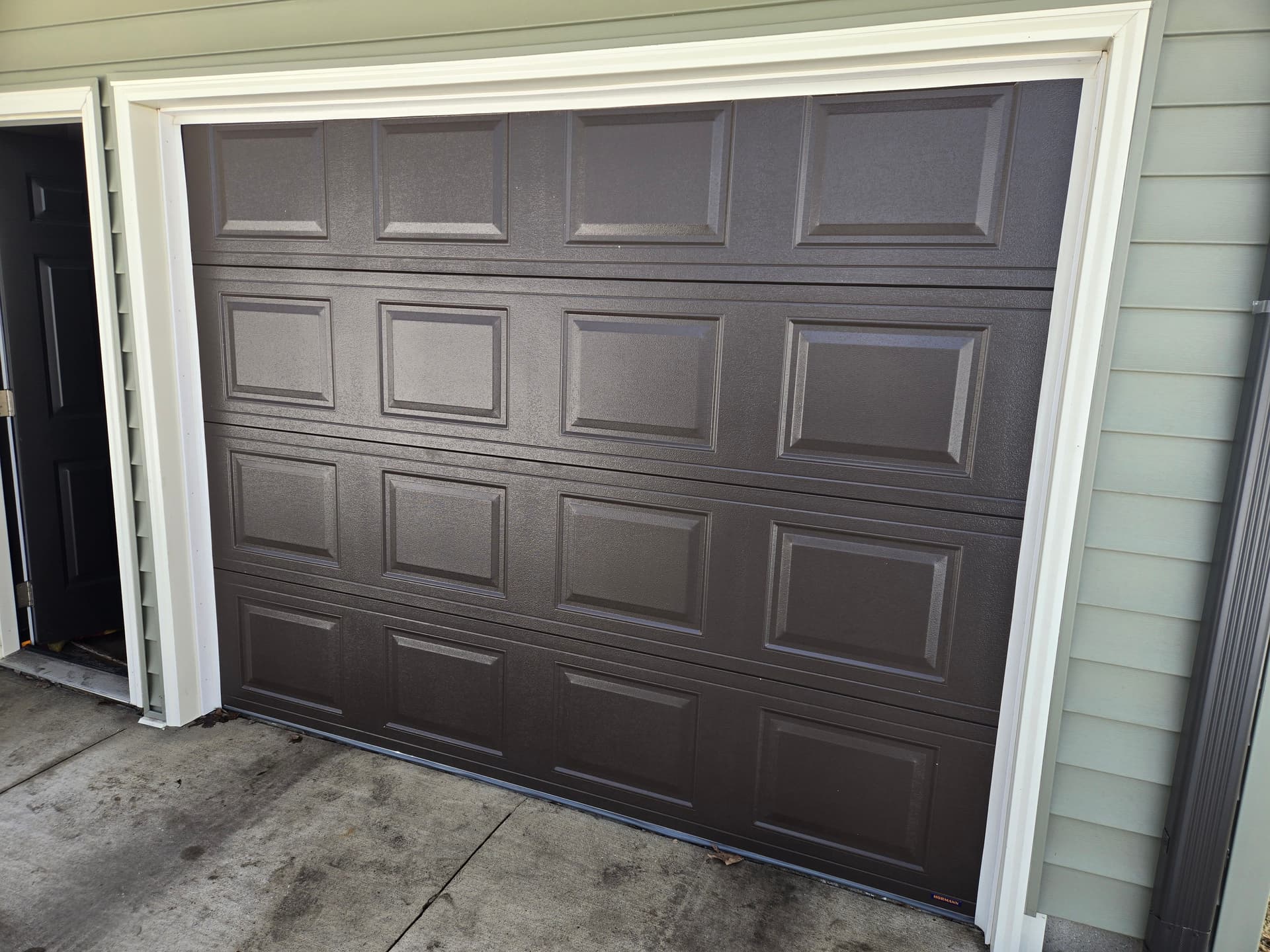 Gallery photos for 9x7 Brown Garage Door Installation for All Seasons: Image #1