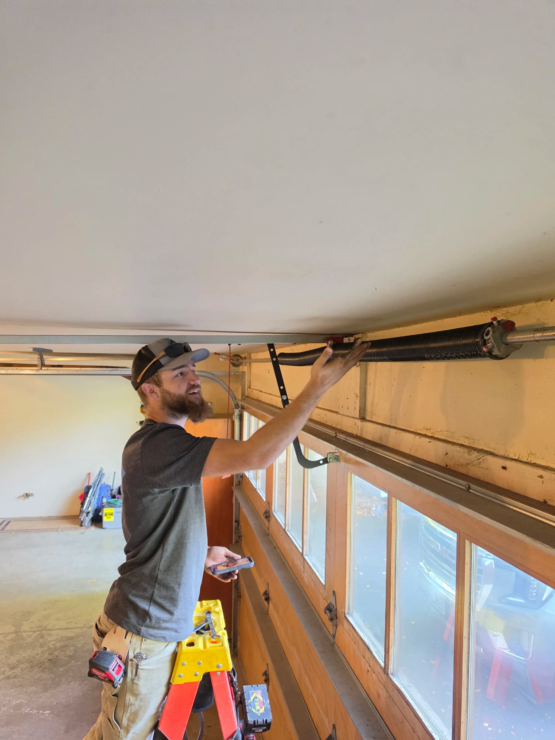 Gallery photos for A Hummingbird Stopped By During a Garage Door Spring Repair: Image #2