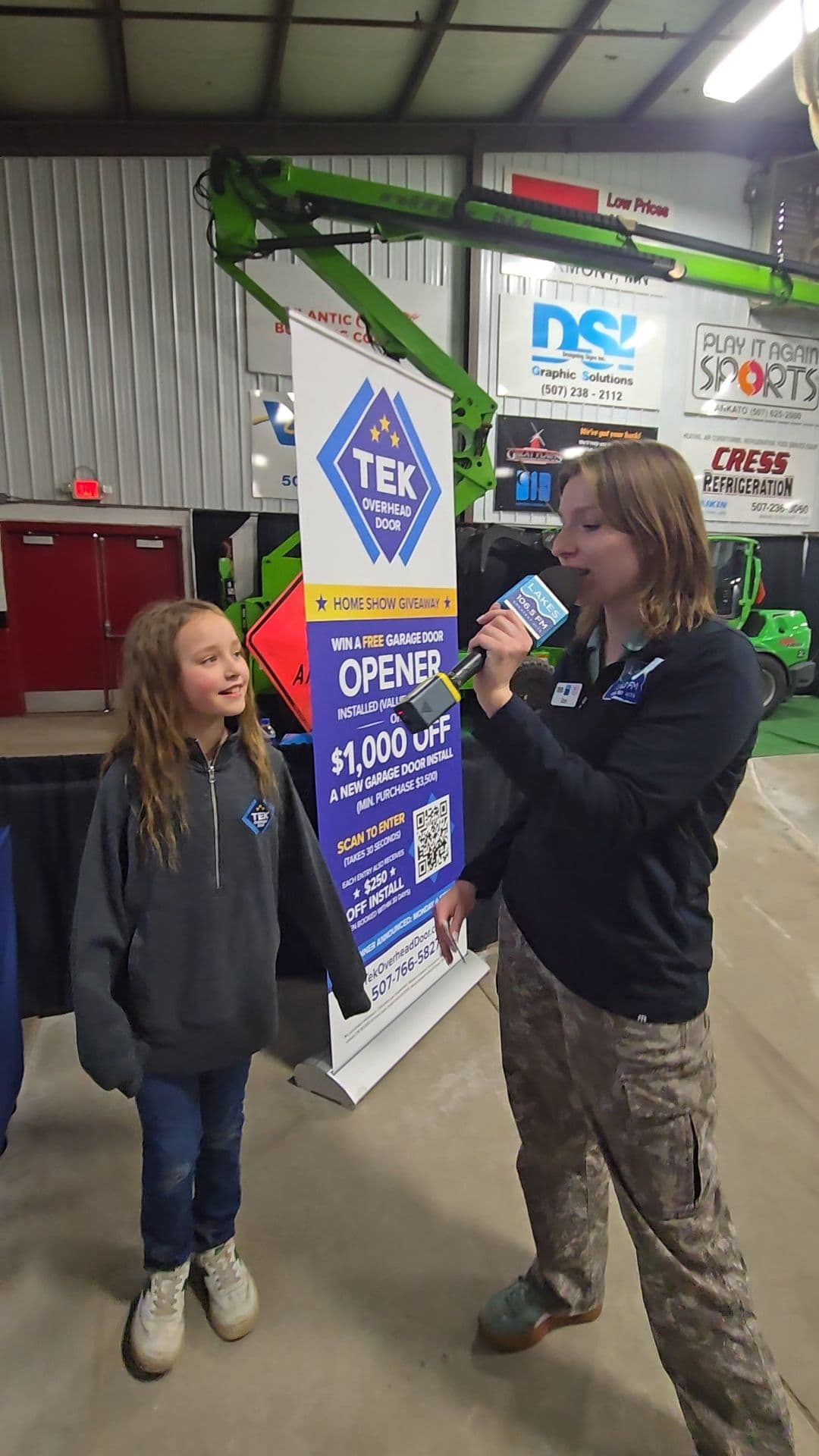 Gallery photos for TEK Overhead Door Hits the Fairmont Home Show: Image #1