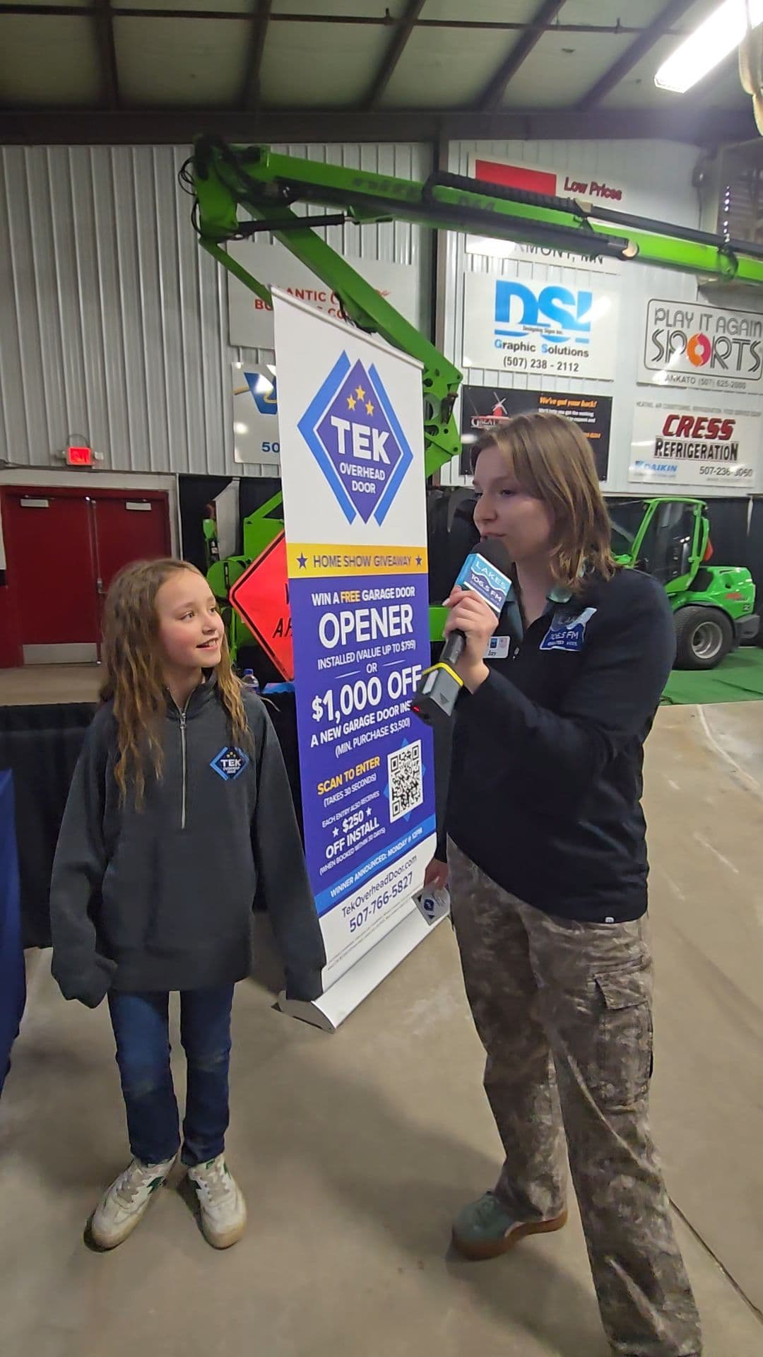Project TEK Overhead Door Hits the Fairmont Home Show image
