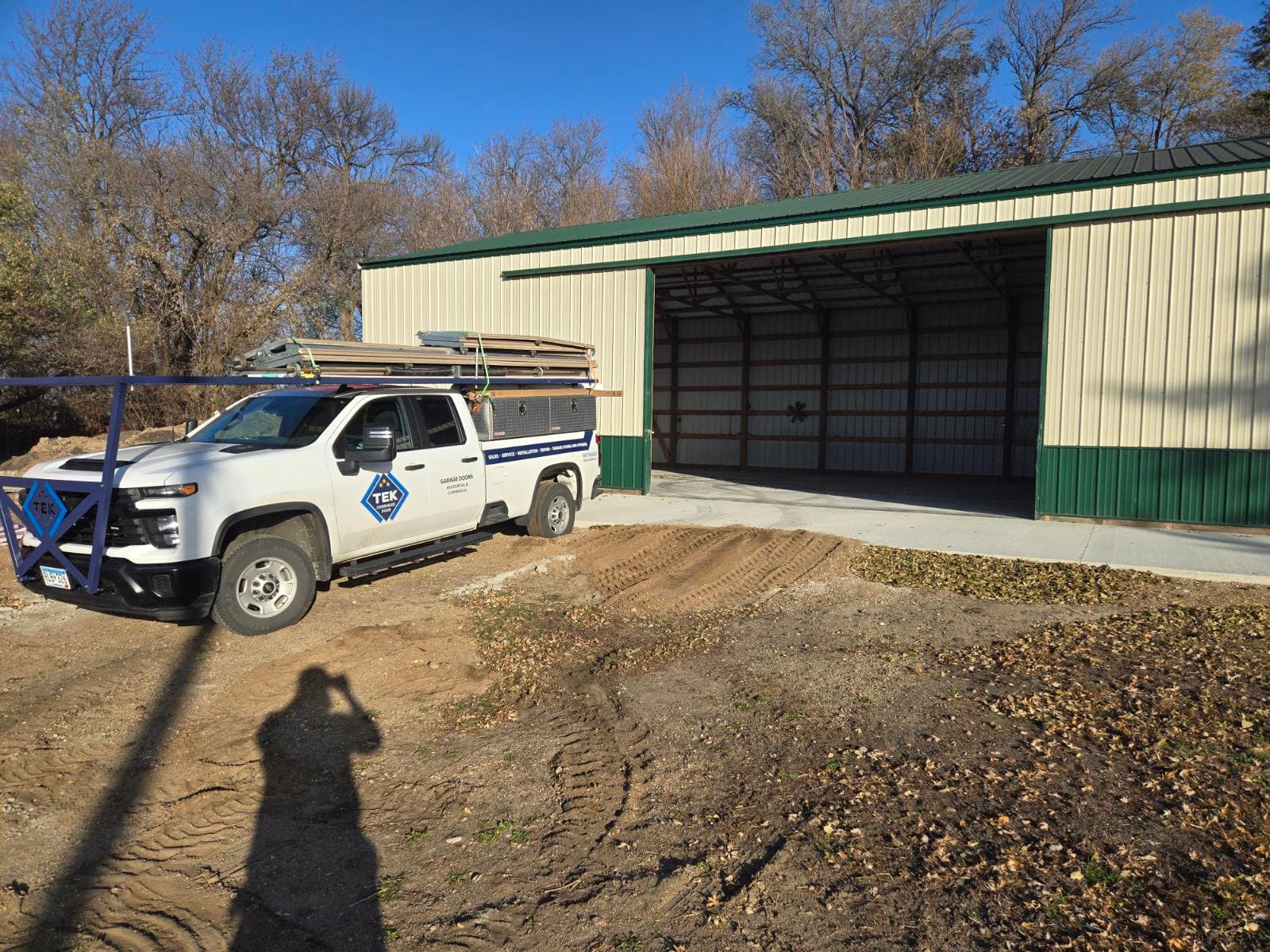Project Smooth Garage Makeover with Overhead Door Installation image