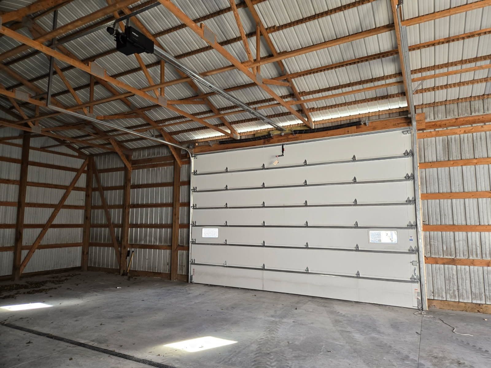 Gallery photos for Smooth Garage Makeover with Overhead Door Installation: Image #1