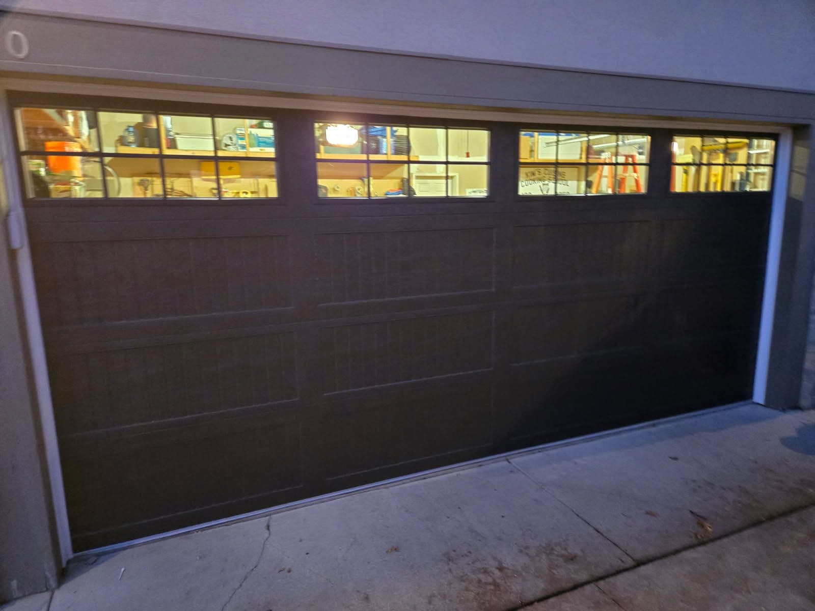 Project Garage Upgrade with LuxeVue Doors image