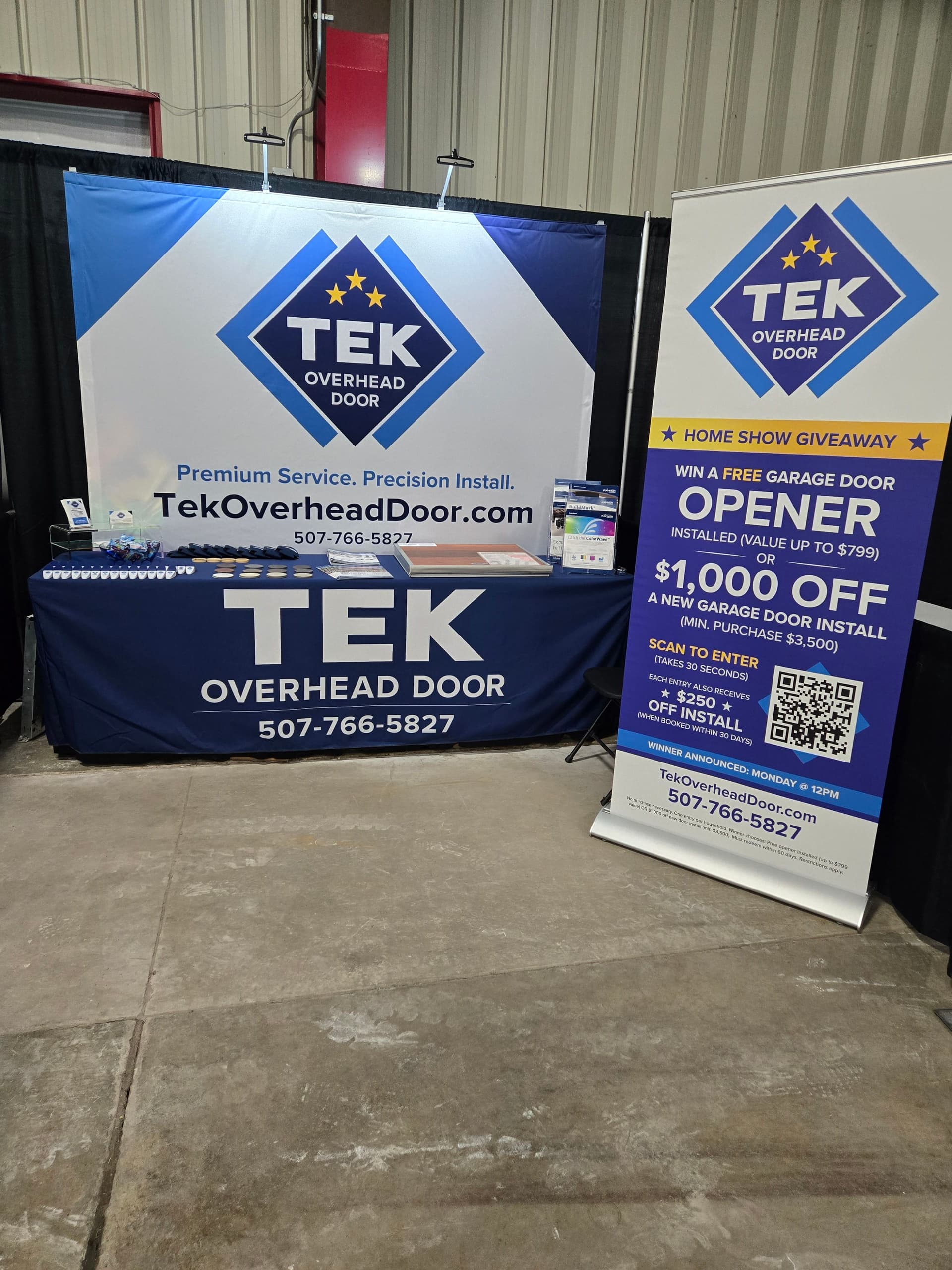 Tek Overhead Door Is at the Fairmont Home Show Today image