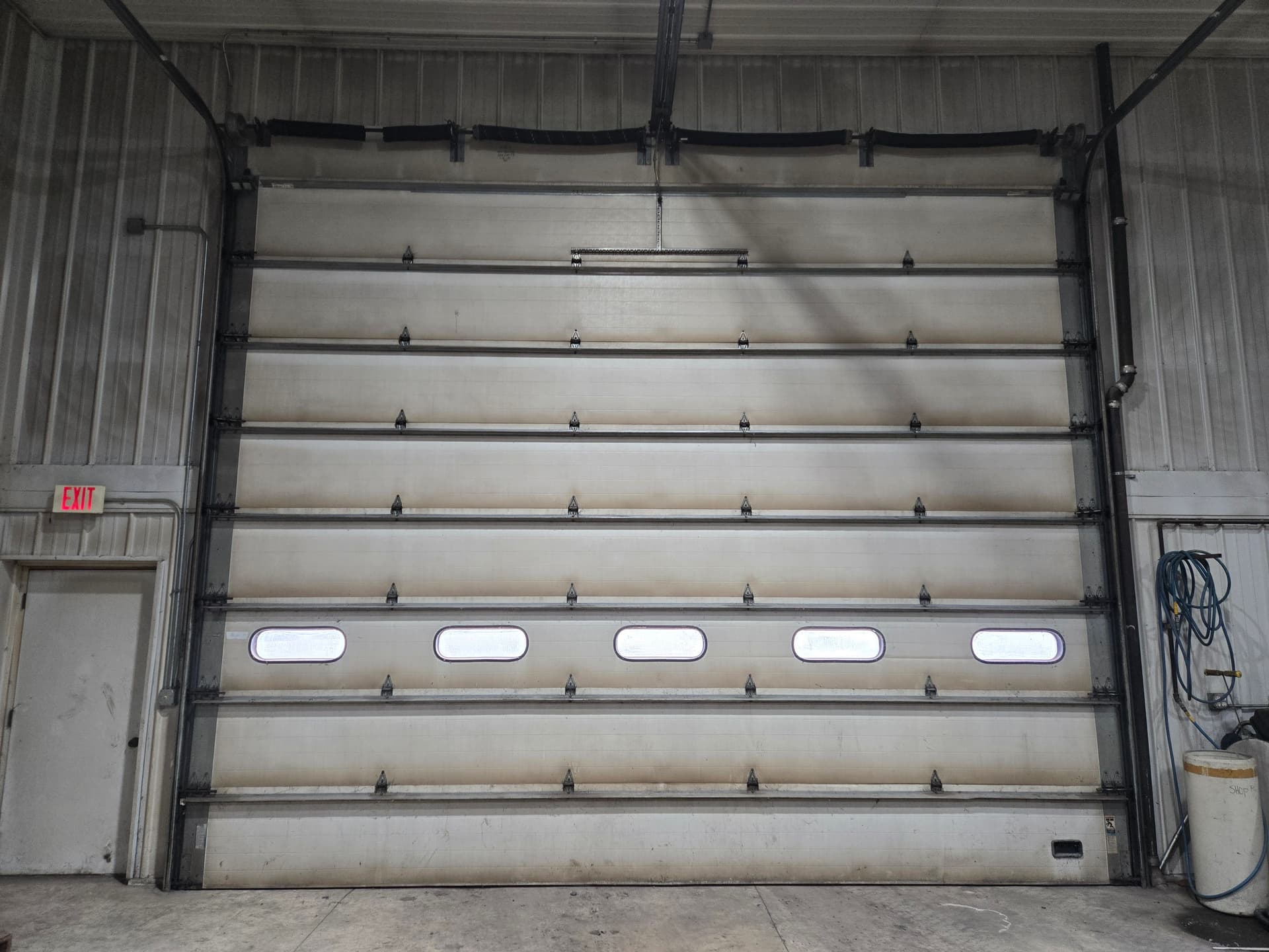 Broken Spring on a Massive Commercial Overhead Door image